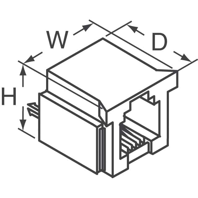 TM15R-64(50) Hirose Electric Co Ltd  Modular Connector Jacks
